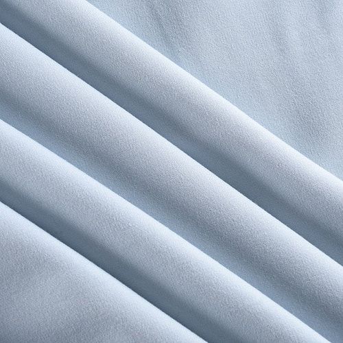 Джерси 014-03633 выбеленный голубой однотонный