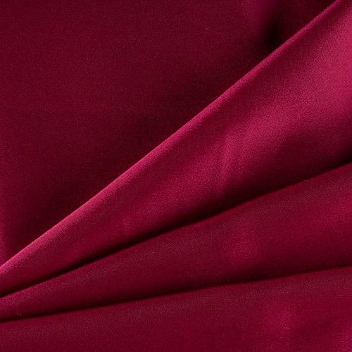 Ткань подкладочная К36-207 вишневый однотонный
