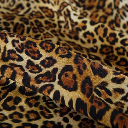 Шерсть стрейч плательная Dolce&Gabbana 066-19089 молочный принтованный 