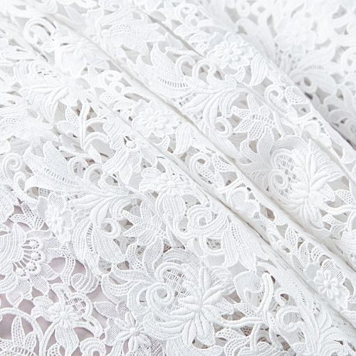 Гипюр-макраме Valentino 012-19800 белый