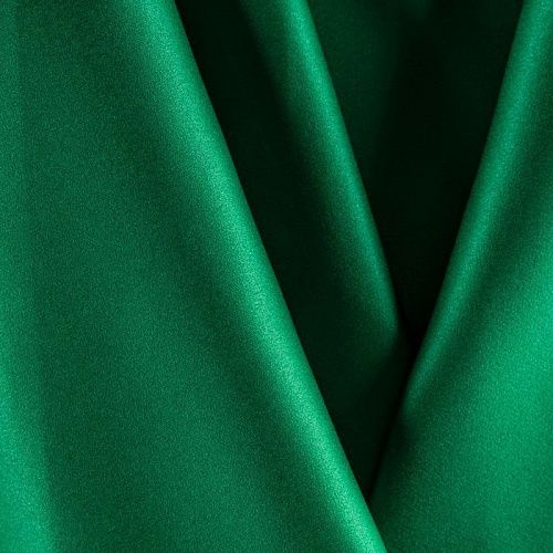 Сатин-тафта К33-747 изумрудно-зеленый однотонный