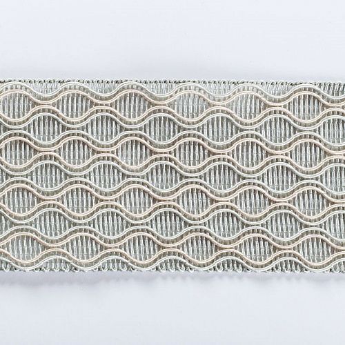 Бордюр жаккардовый 6 см 0000-357-104-010 фисташковый 