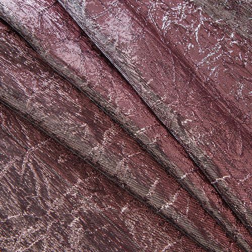 Парча крэш 041-13603 серебристо-розовый