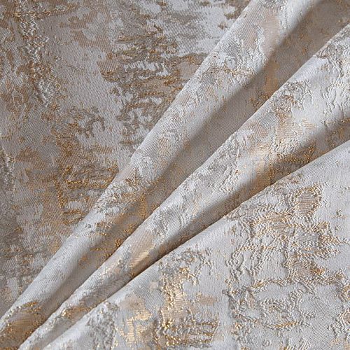 Жаккард 017-13598 бежево-серебристый