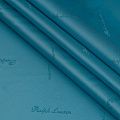 Ткань подкладочная 045-10893 пыльно-бирюзовый жаккардовый