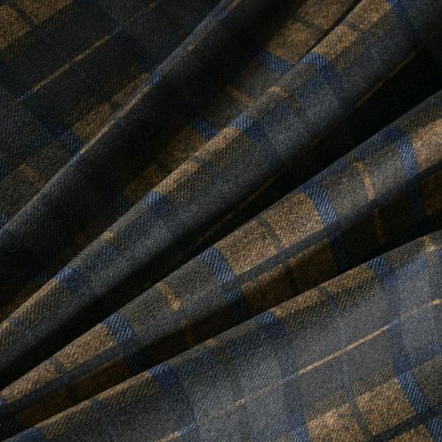 Джерси 014-11948 бежево-коричневый принтованный