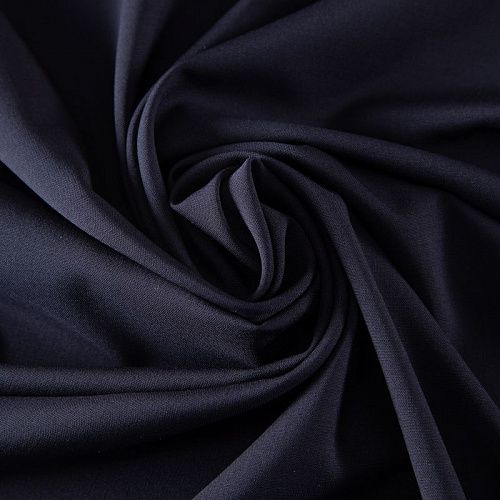 Шерсть костюмная стрейч 025-19939 черный