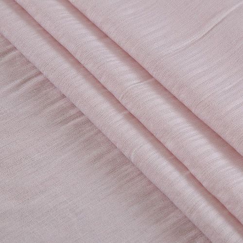 Ткань плательно-рубашечная 049-17565 разбеленный розовый однотонный