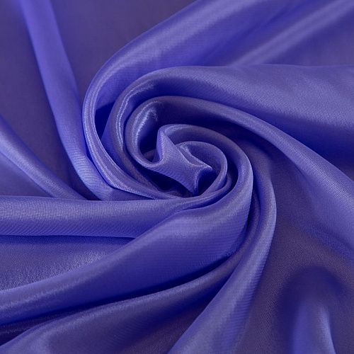 Перл шифон 068-19389 фиалковый однотонный