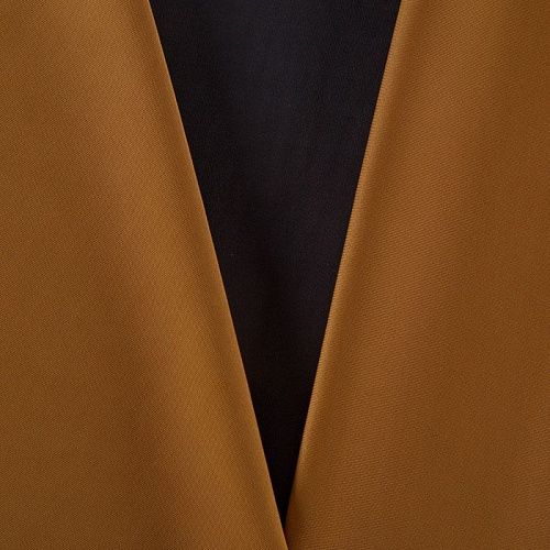 Трикотаж двухсторонний 056-16253 черный/кэмел