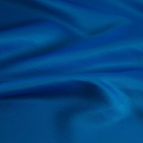 Сатин-тафта 001-18656 насыщенный голубой однотонный