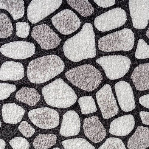 Флис-мех К33-478 белый принтованный