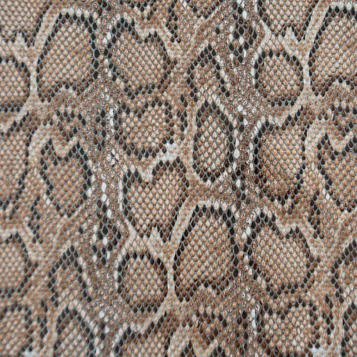 Экокожа на трикотажной основе 070-12012 бежевый