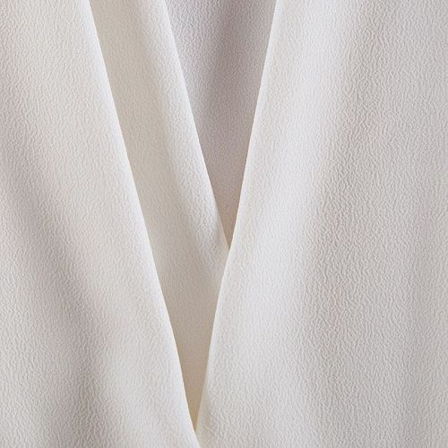 Крепдешин натуральный Michael Kors 028-16116 молочный однотонный