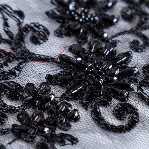 Гипюр 012-10389 черный