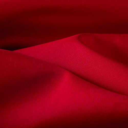 Ткань костюмная дублированная Valentino 025-19797 красный однотонный