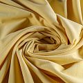 Бархат К15-637 банановый однотонный