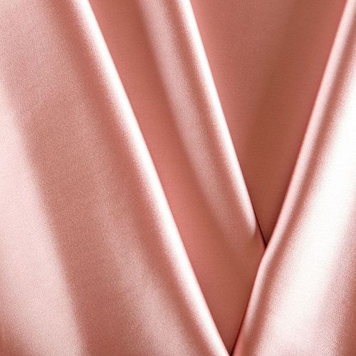 Сатин стрейч 001-07056 тусклый розовый однотонный