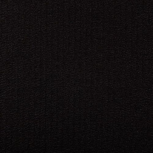 Кади креп-атлас 001-06581 черный однотонный