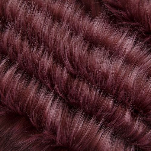 Мех искусственный 037-14624 розовый антик