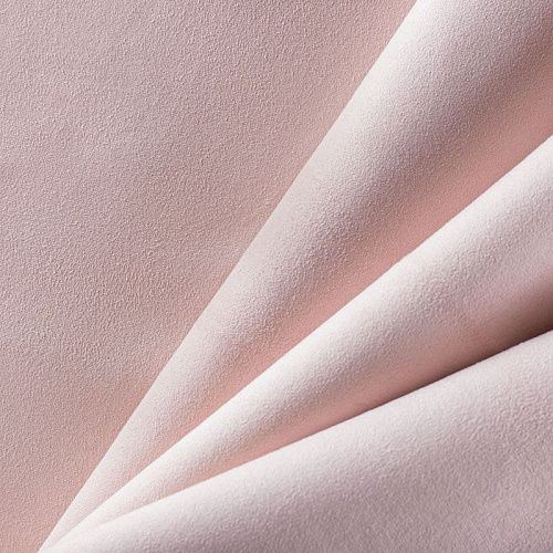 Ткань мебельная замша 22-02-00787 пудровый однотонный