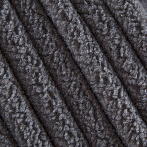 Мех искусственный 037-15251 серый однотонный