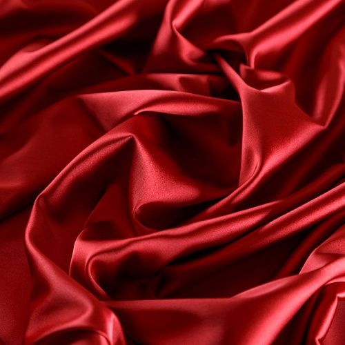 Сатин стрейч 001-07040 бордовый однотонный
