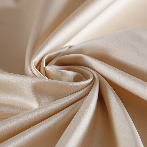 Сатин стрейч Versace 001-16436 топленое молоко