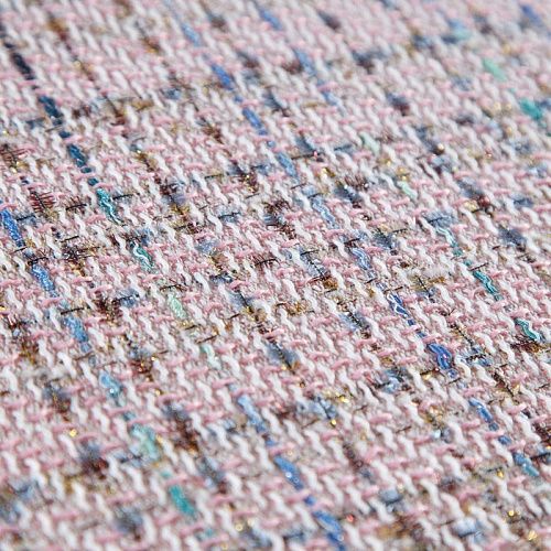 Твид шанель 052-15245 розовый