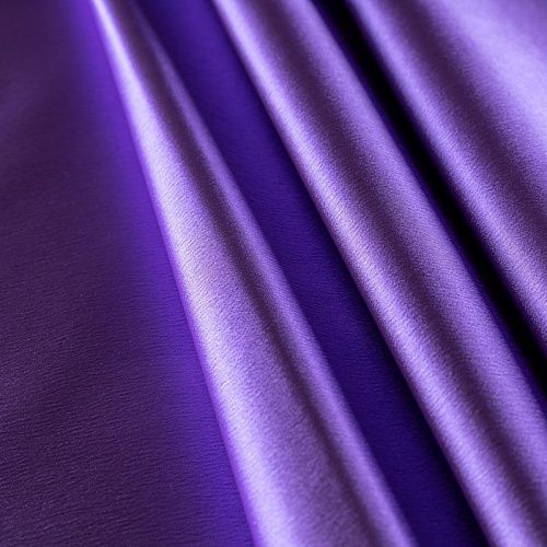 Атлас ватуссо К2-469 лиловый однотонный