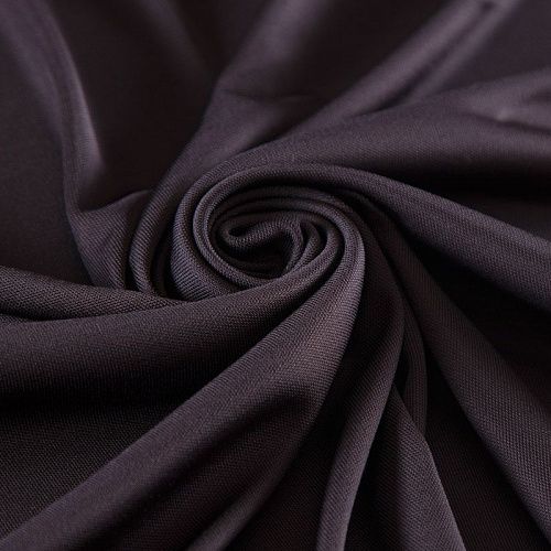 Трикотаж-джерси 056-16372 шоколадный однотонный