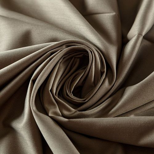 Ткань костюмная 025-02633 желто-песочный однотонный