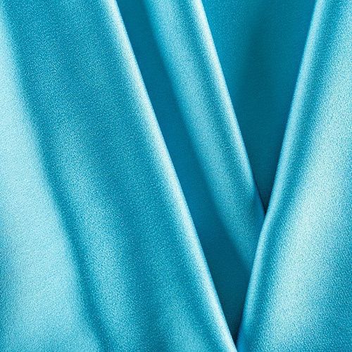 Кади креп-атлас 001-06634 петроль однотонный