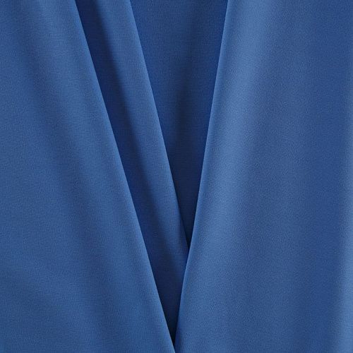 Джерси 014-15728 голубой однотонный