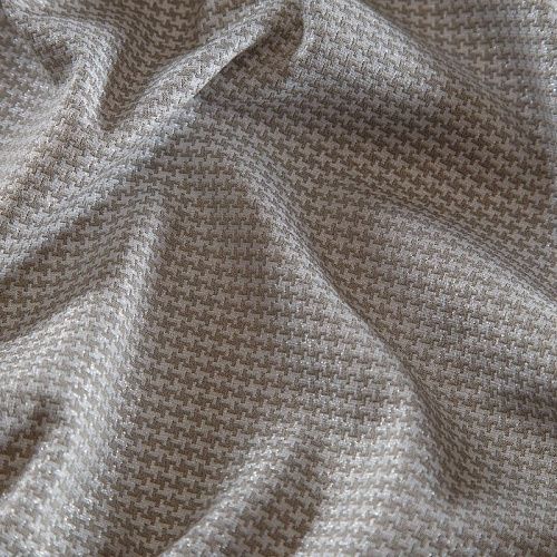 Жаккард стрейч 017-16694 молочно-песочный