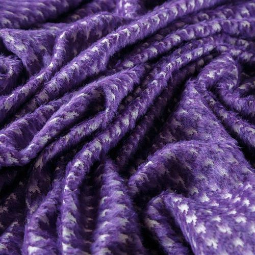 Ткань пальтовая 040-09400 пурпурный жаккардовый