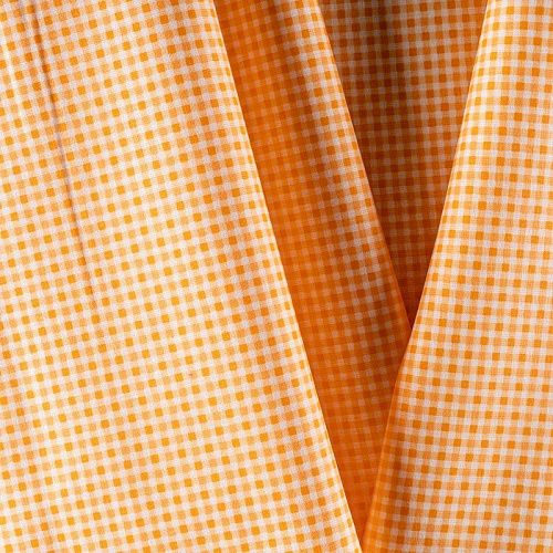 Бязь 007-00657 апельсиновый принтованный