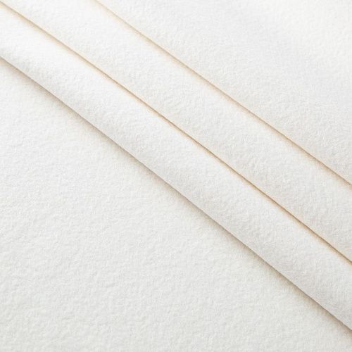 Ткань пальтовая 040-20252 молочный однотонный