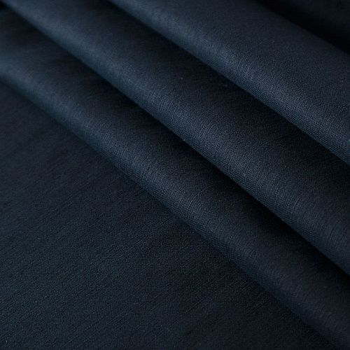 Лен натуральный Paul Smith 035-16391 черный однотонный