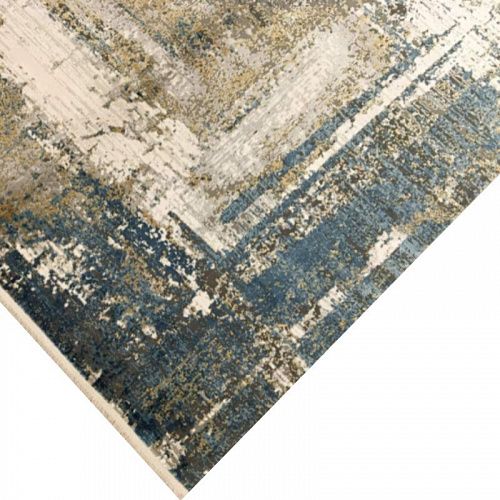 Ковер прямоугольный 200х290 см Woolknot Craft MT176 кремово-синий