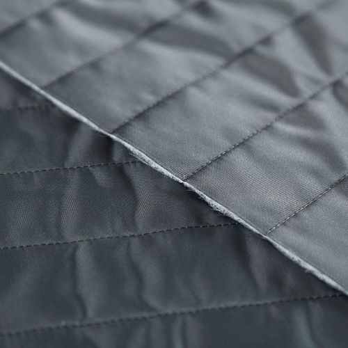 Ткань курточная 2-х сторонняя 033-05951 графитовый однотонный