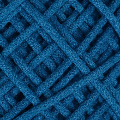 Шнур для макраме 6 мм круглый х/б 60184-25 бирюзовый