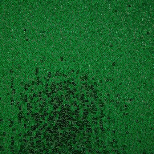 Пайетки на сетке 055-19017 зеленый