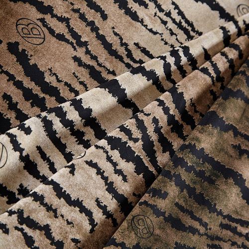 Лайкра 005-12475 бежевый принтованный