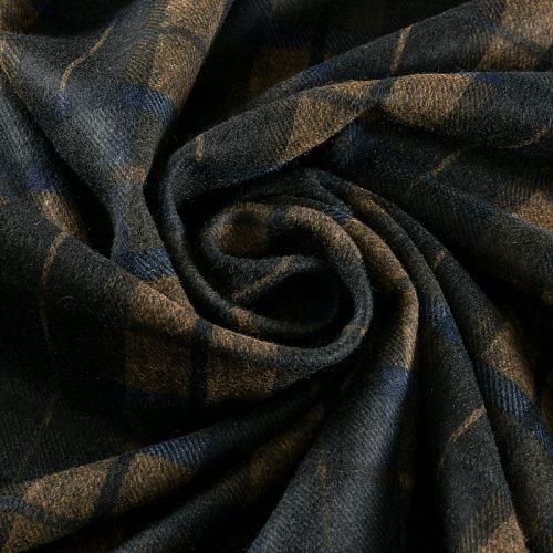 Джерси 014-11948 бежево-коричневый принтованный