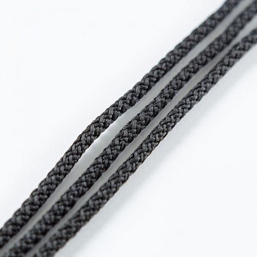 Шнур круглый полиэфир 5 мм с наполнителем 1с-50/35-325 черный
