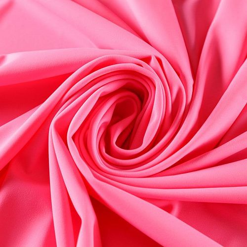 Лайкра 005-02275 ярко-розовый однотонный