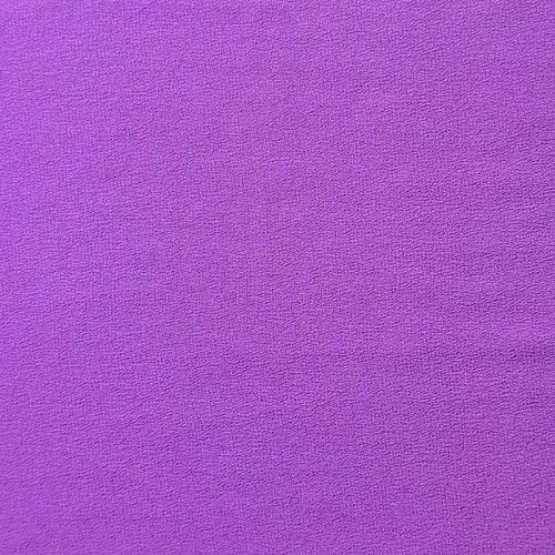 Крепдешин натуральный 028-09593 лиловый однотонный