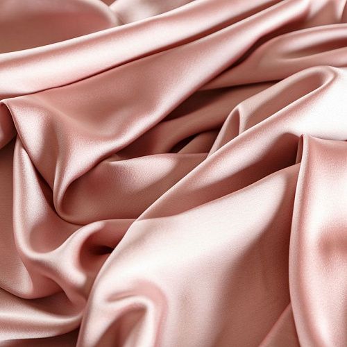 Сатин 001-06998 пудрово-розовый однотонный