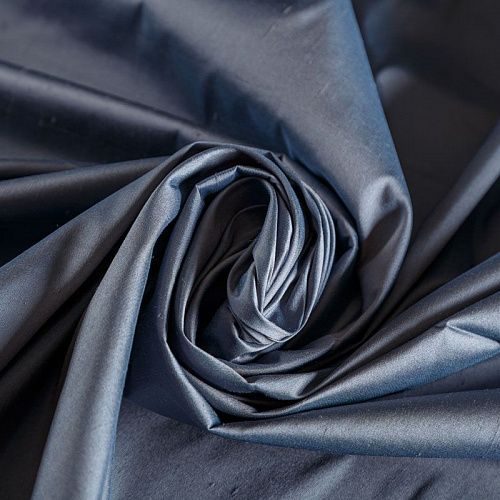 Дикий шелк 016-04758 голубовато-стальной однотонный